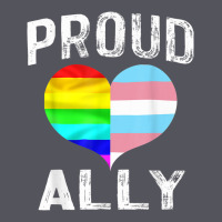Proud Ally Lgbt Rainbow Heart Gay Pride Month Vintage Hoodie | Teevron