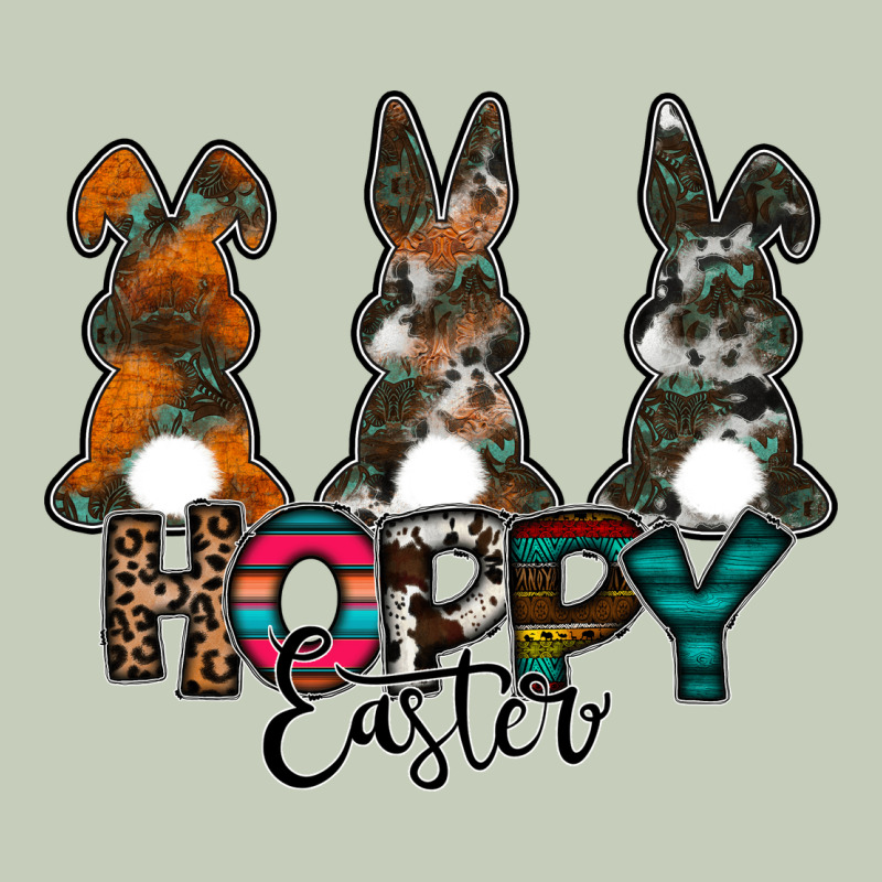 Hoppy Easter Long Sleeve Tee by CowhideDigitalArt | Teevron