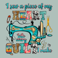 I Sew A Piece Of My Heart Into Every Quilt I Make Heavyweight Hoodie | Teevron