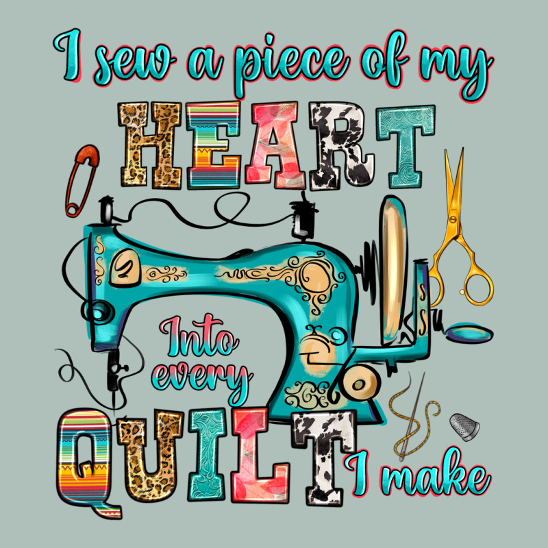 I Sew A Piece Of My Heart Into Every Quilt I Make Heavyweight Hoodie by RanaPortraitStore | Teevron