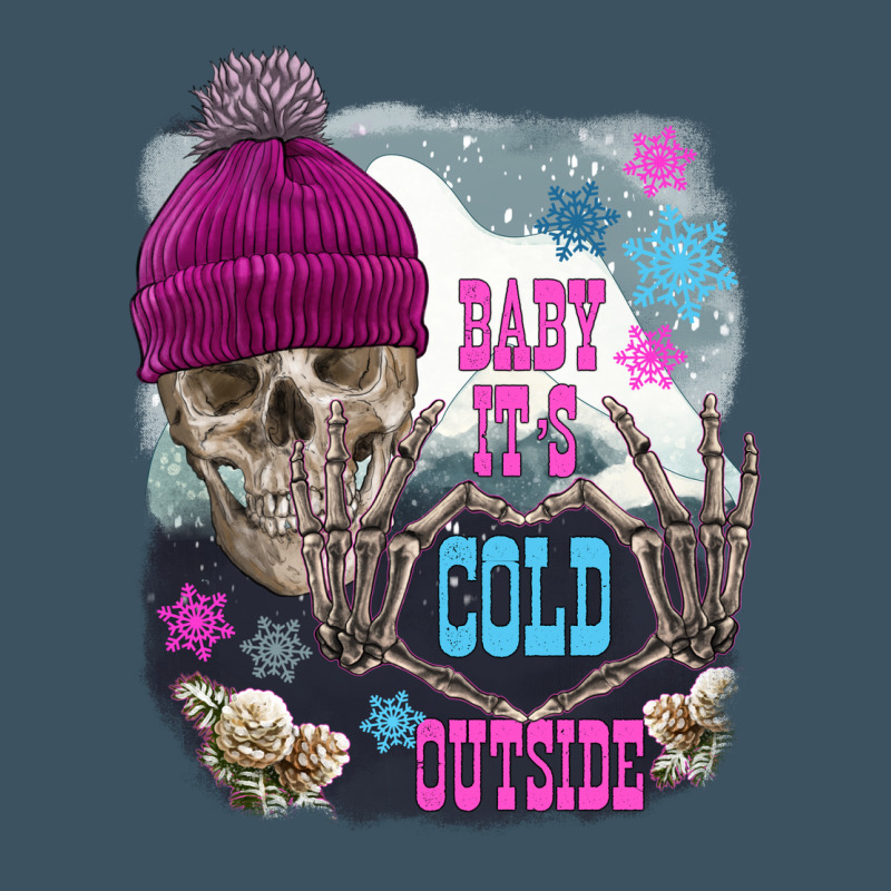 Skeleton Baby It's Cold Outside Urban Heavy Tee by FaDigitalArtStudio | Teevron