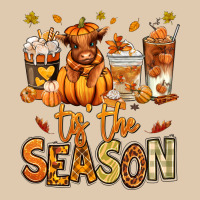 Tis' The Season Fall Heifer Coffee Cups Heavyweight Sweatshirt | Teevron