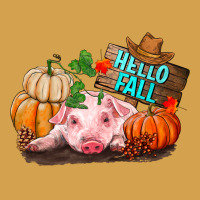 Hello Fall Pig Urban Hoodie | Teevron