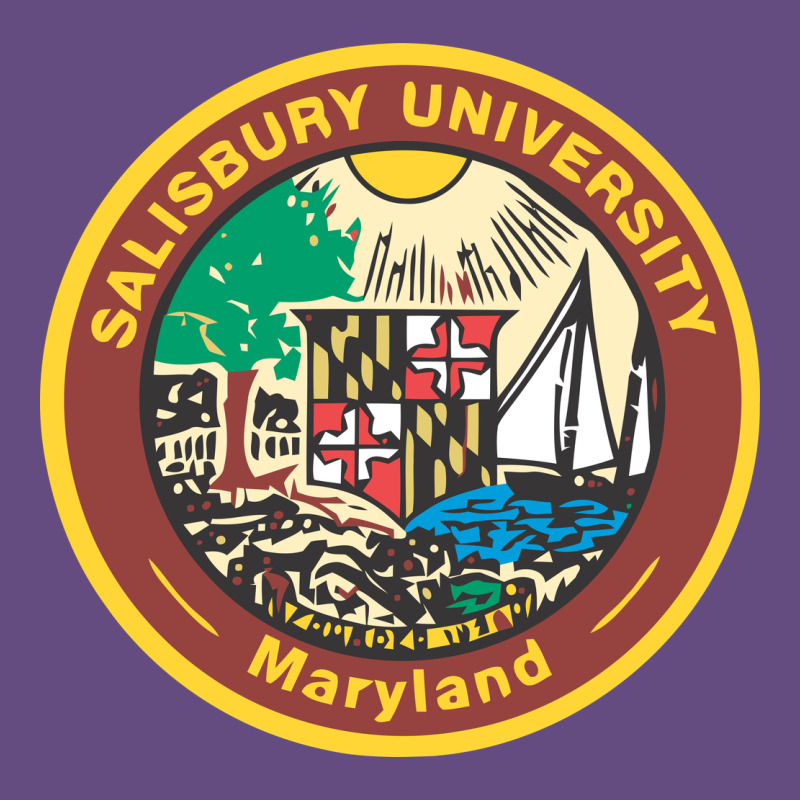 Salisbury University Vectorized Vintage Hoodie by linhVisuals | Teevron