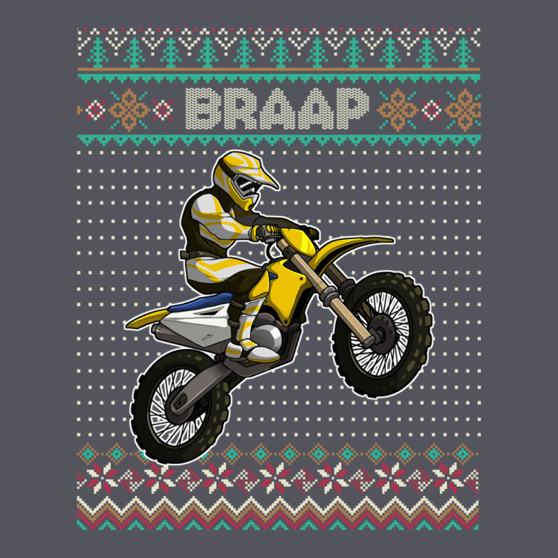 Christmas Motorcycle Motocross Braap Dirt Bike Xmas Vintage Hoodie by linhVisuals | Teevron