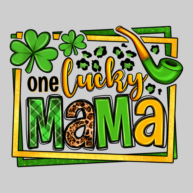 One Lucky Mama St. Patrick's Premium Tee by OliviaCreatesArt | Teevron