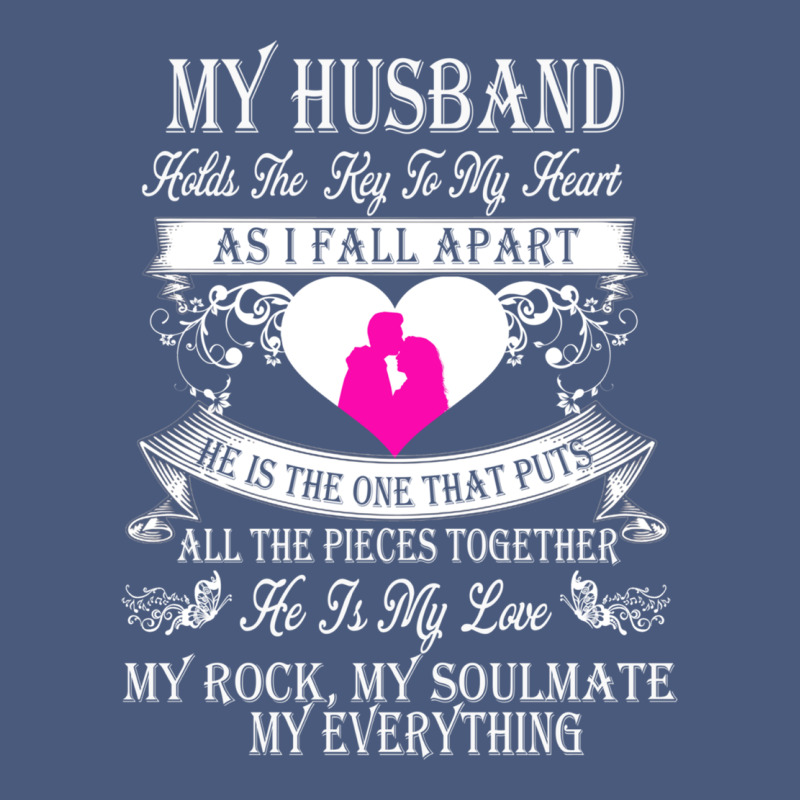 My Husband Holds The Key To My Heart Vintage Hoodie by linhVisuals | Teevron