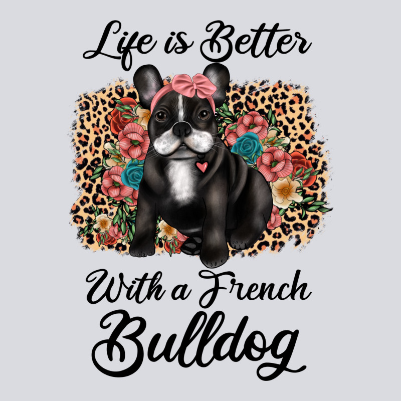 Life Is Better With A French Bulldog Zipper Hoodie by JahusDesignShop | Teevron