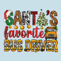 Santa's Favorite Bus Driver Ladies Tee | Teevron