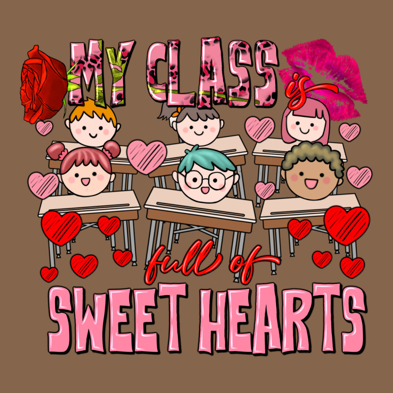 Valentine's Day My Class Is Full Of Sweet Hearts Premium Tee by FaDigitalArtStudio | Teevron