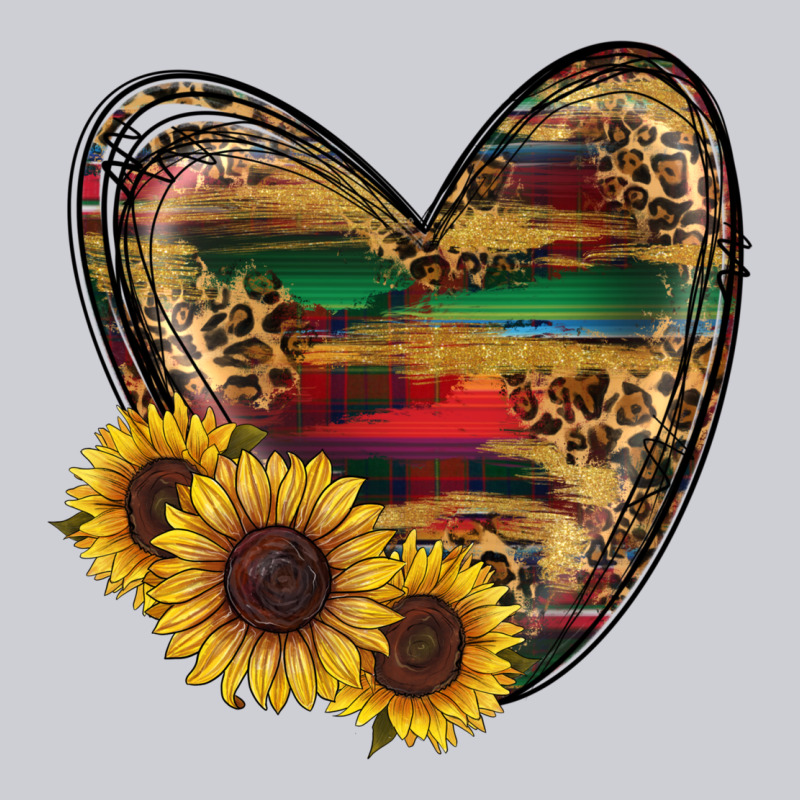 Sunflower Fall Heart Heavyweight Sweatshirt by RanaPortraitStore | Teevron