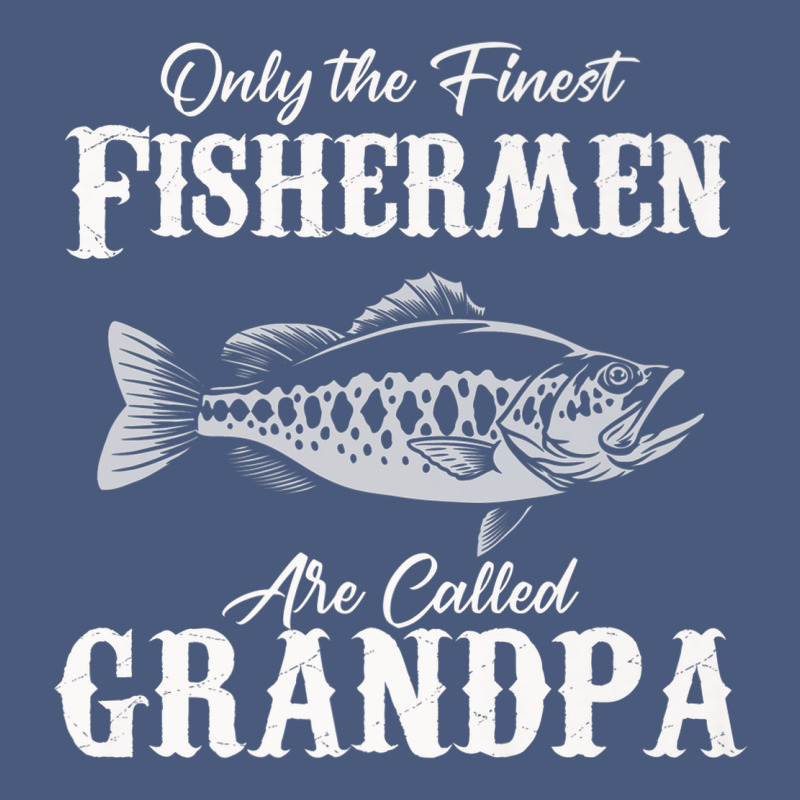 Mens Only The Finest Fishermen Grandad Premium Vintage Hoodie by linhVisuals | Teevron