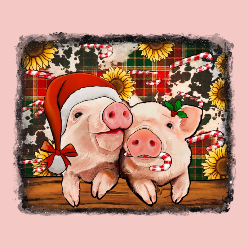 Christmas Pigs Urban Heavy Tee by Jasminsmagicworld | Teevron
