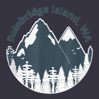 Bainbridge Island Wa Mountains Hiking Climbing Camping Vintage Hoodie | Teevron