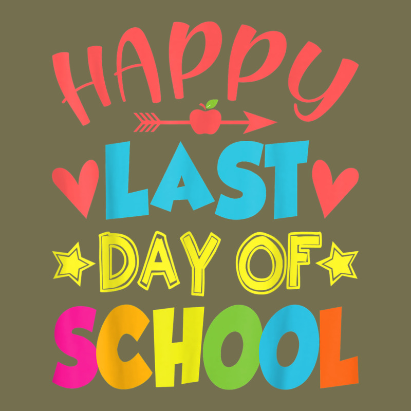 Happy Last Day Of School Teacher Boys Girls School Last Day Vintage Hoodie by linhVisuals | Teevron