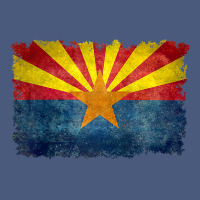 Arizona Flag In Grungy Style Raglan Baseball Tee Vintage Hoodie | Teevron
