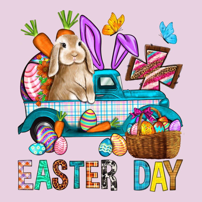 Easter Day With Truck Ladies Tee by BundleAndBundleShop | Teevron