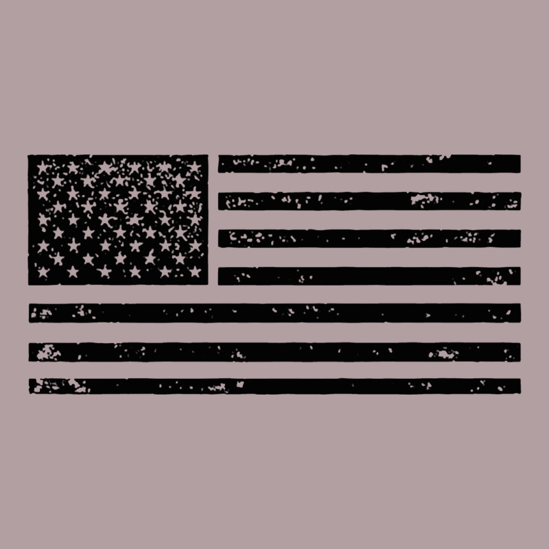 Black American Flag Distressed Effect Minimalist Premium Vintage Hoodie by linhVisuals | Teevron