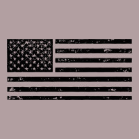 Black American Flag Distressed Effect Minimalist Premium Vintage Hoodie | Teevron