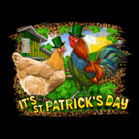 It's St. Patrick's Day Rooster And Chicken Urban Hoodie | Teevron