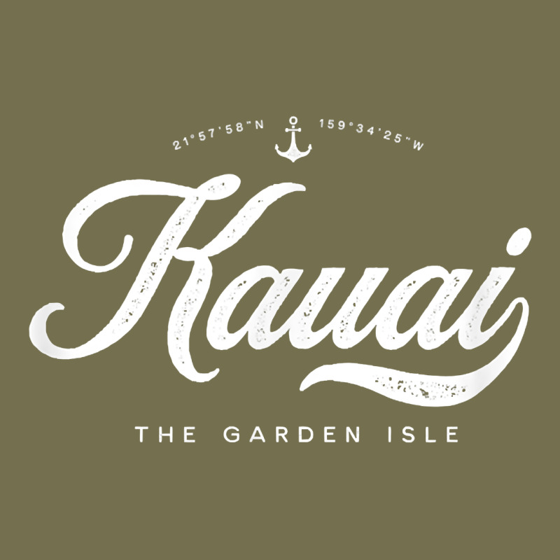 Kauai Hawaii Vintage Retro T Shirt Vintage Hoodie by linhVisuals | Teevron