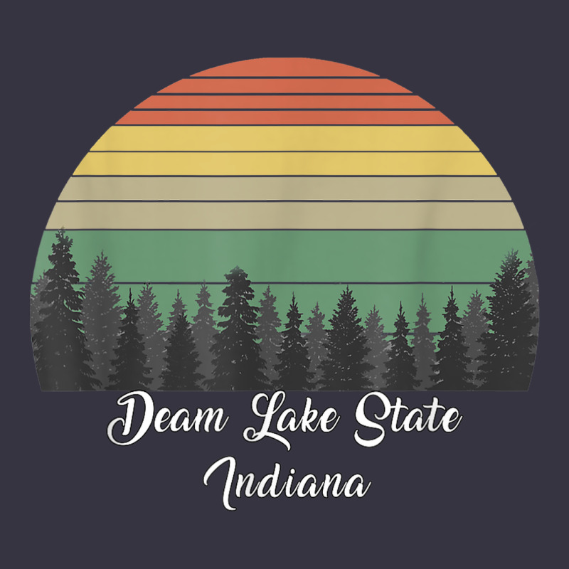 Deam Lake State Vintage Hoodie by linhVisuals | Teevron