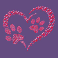 Funny Valentine Day Gift T  Shirt Paw Print Heart Dog Cat Owner Lover Vintage Hoodie | Teevron