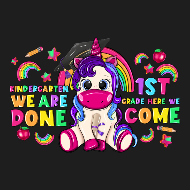 Kindergarten We Are Done 1st Here We Come With Uni Heavyweight Hoodie by RanaPortraitStore | Teevron