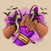 Halloween Afro Sneakers Heavyweight Sweatshirt | Teevron