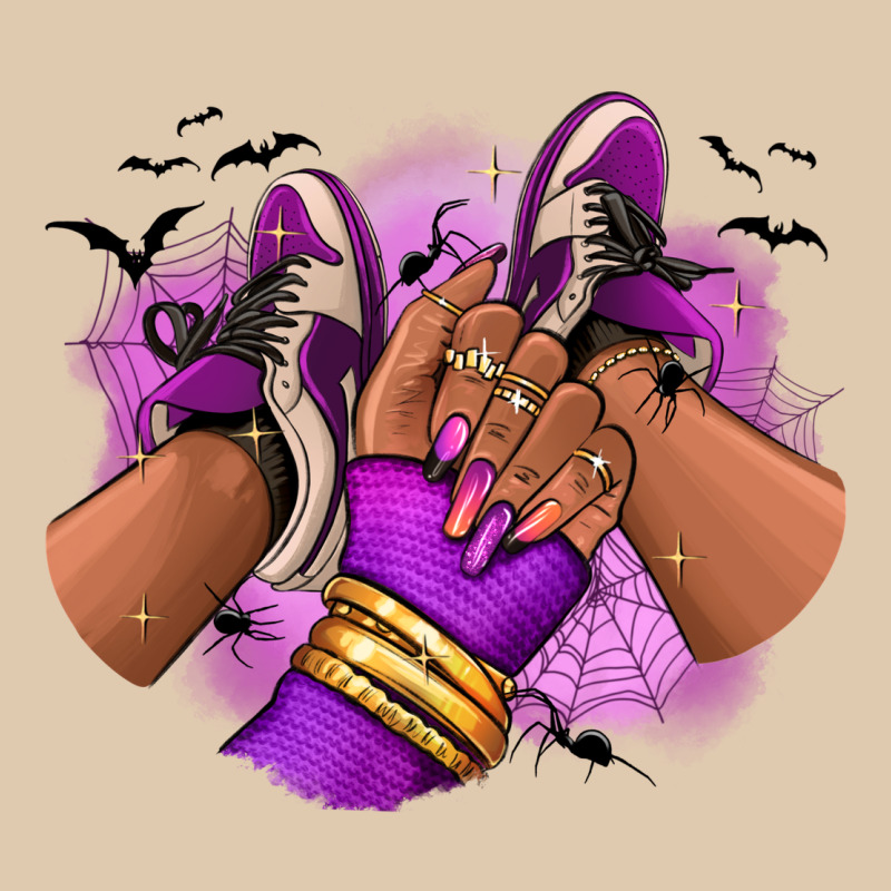 Halloween Afro Sneakers Heavyweight Sweatshirt by RanaPortraitStore | Teevron