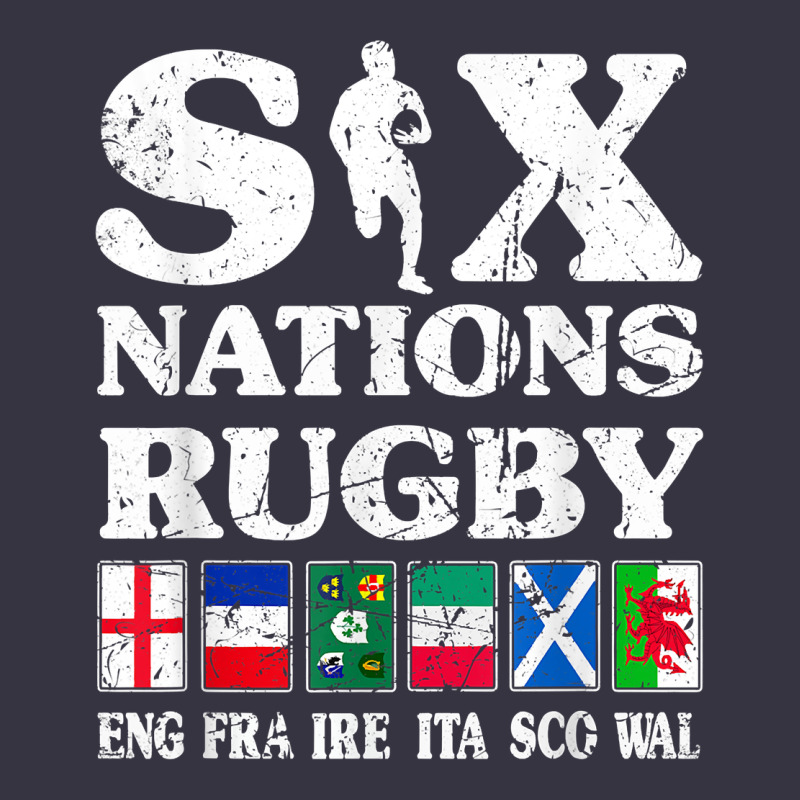 Rugby 6 Nations England France Ireland Italy Scotland Wales T Shirt Vintage Hoodie by linhVisuals | Teevron