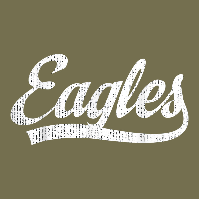 Eagles School Sports Fan Team Spirit Mascot Gift Vintage Hoodie by linhVisuals | Teevron