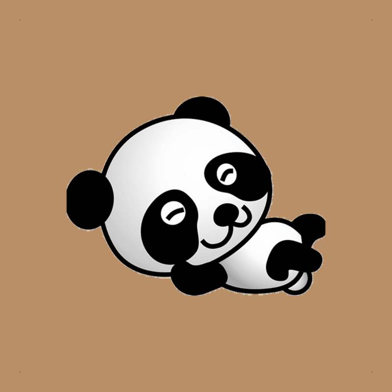 Baby Panda Bear Vintage Hoodie by linhVisuals | Teevron