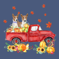 Basenji Pumpkin Truck Fall Leaf Thanksgiving Halloween Vintage Hoodie | Teevron