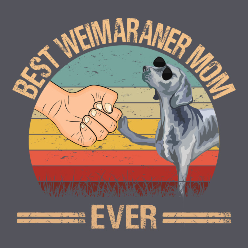Best Weimaraner Mom Ever Mom Gift Mother's Day Vintage Hoodie by linhVisuals | Teevron