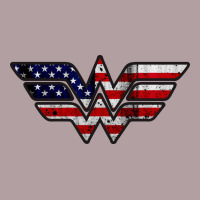Wonder Woman American Flag Vintage Hoodie | Teevron