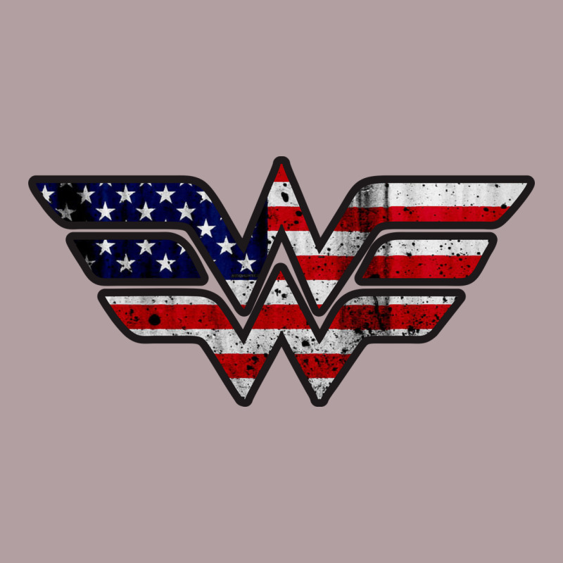 Wonder Woman American Flag Vintage Hoodie by linhVisuals | Teevron