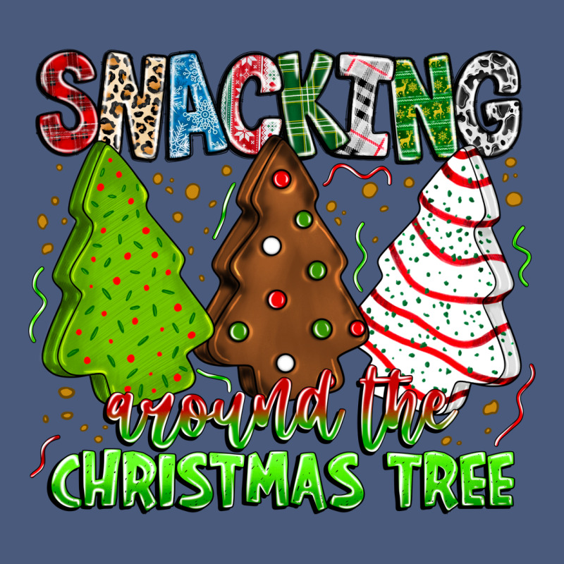 Snacking Around The Christmas Tree Vintage Hoodie by CowhideDigitalArt | Teevron