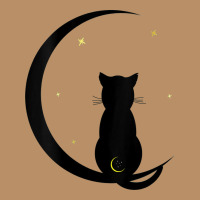 Womens Double Moon Cat Vintage Hoodie | Teevron