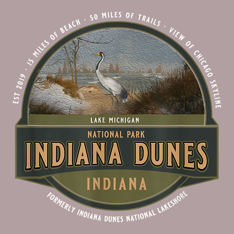 Indiana Dunes National Park Lake Michigan Beach Trails T Shirt Vintage Hoodie by linhVisuals | Teevron