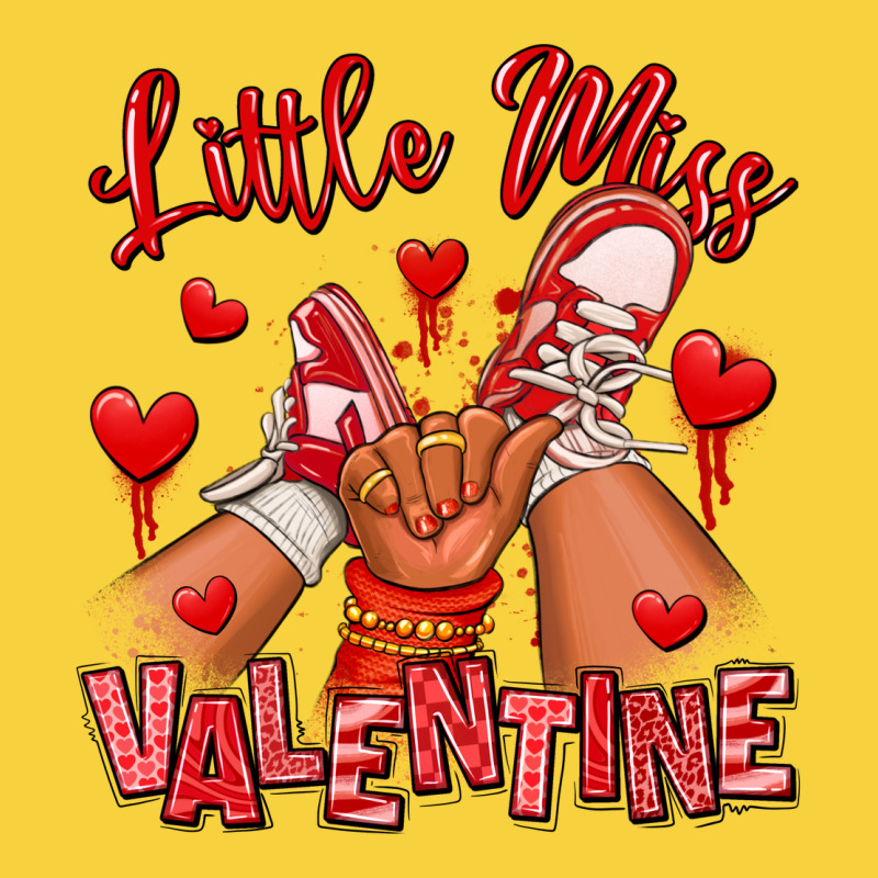 Little Miss Valentine Afro Kid Sneakers Premium Sweatshirt by RanaPortraitStore | Teevron