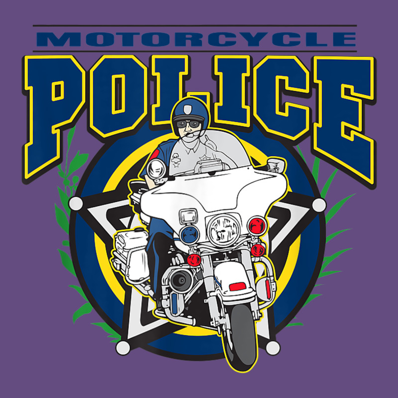 Motorcycle Police Law Enforcement Vintage Hoodie by linhVisuals | Teevron
