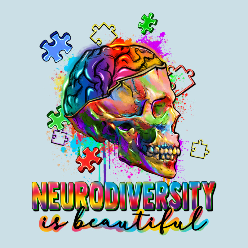 Neurodiversity Is Beautiful Ladies Tee by FaDigitalArtStudio | Teevron