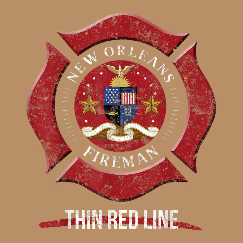 New Orleans Firefighter Shirt Firefighter Gifts Louisiana Vintage Hoodie by linhVisuals | Teevron