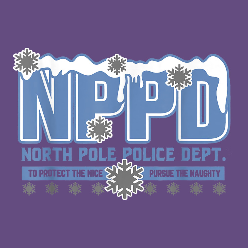 North Pole Police Department Vintage Hoodie by linhVisuals | Teevron