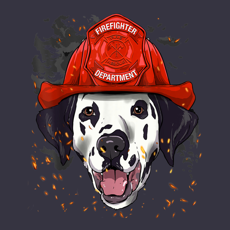 Dalmatian Firefighter Dalmatian Dog Lover Vintage Hoodie by linhVisuals | Teevron
