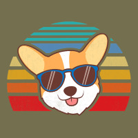 Cool Corgi Vintage 80s Dog Lover Vintage Hoodie | Teevron