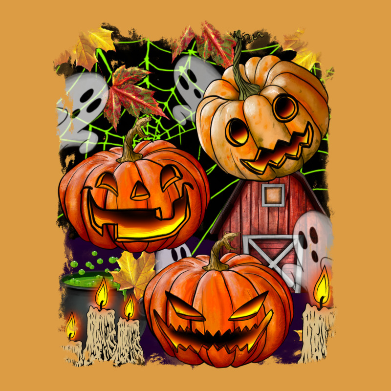 Halloween Pumpkins Urban Heavy Tee by BundleAndBundleShop | Teevron