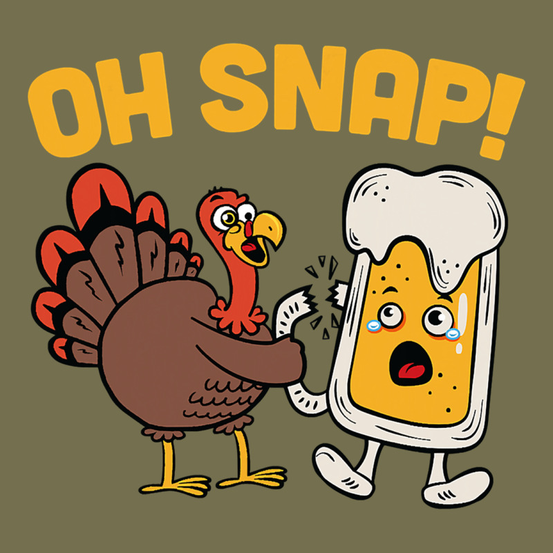 Oh Snap Thanksgiving Cute Turkey Day Vintage Hoodie by linhVisuals | Teevron