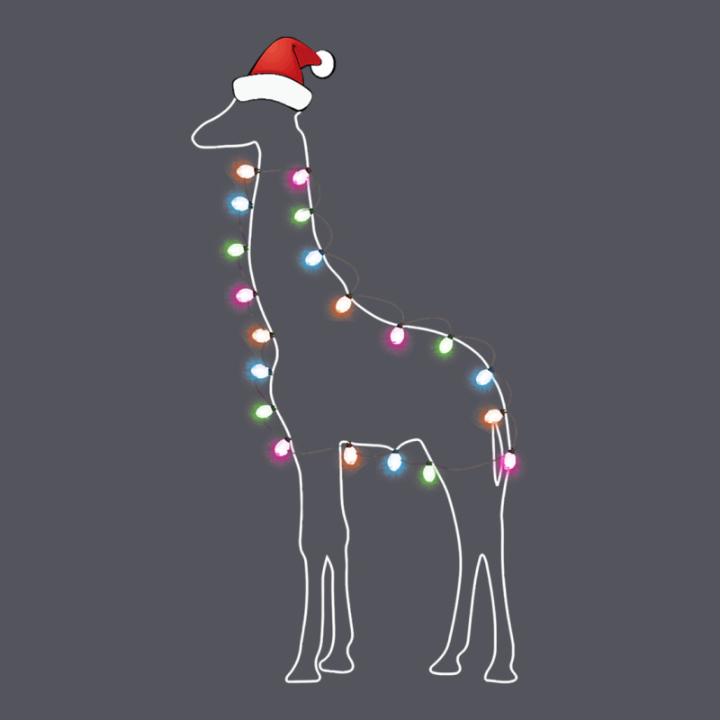 Santa Giraffe Christmas Color Led Vintage Hoodie by linhVisuals | Teevron